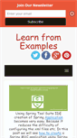 Mobile Screenshot of learnfromexamples.com